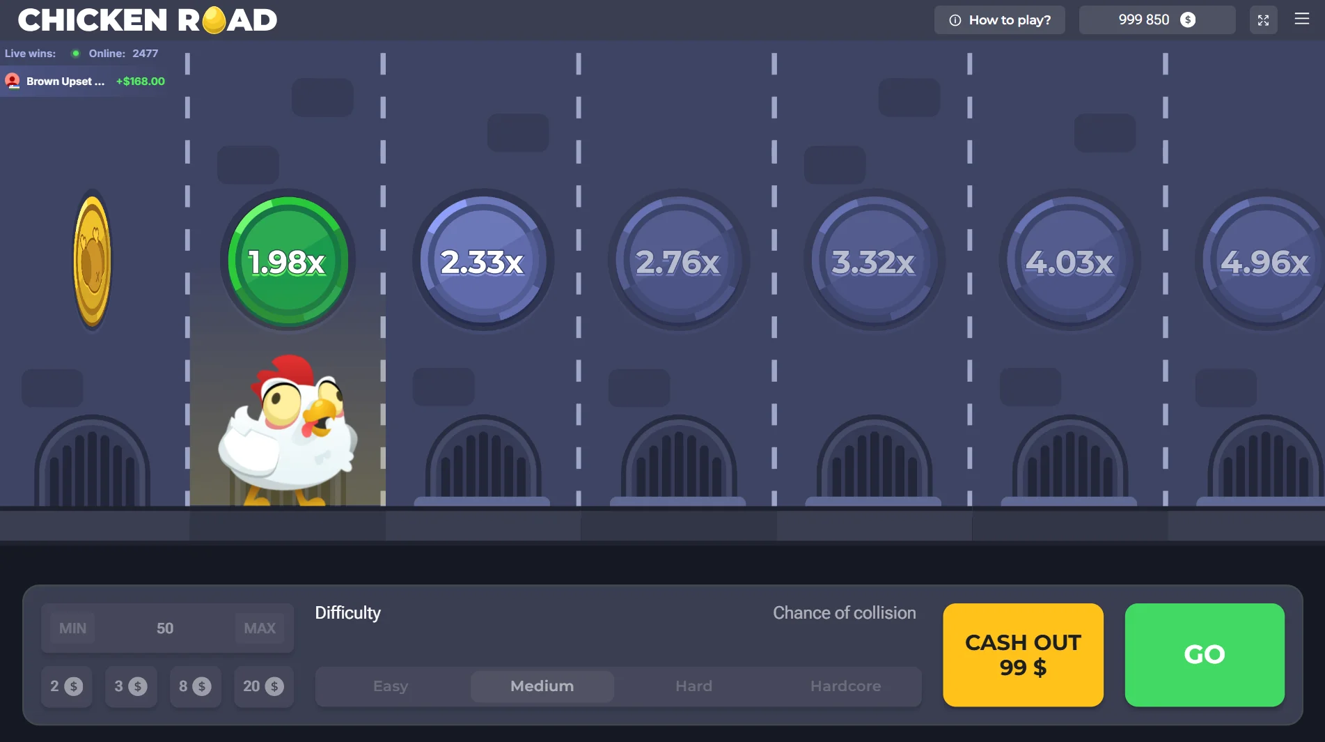 Chicken Road joc demo